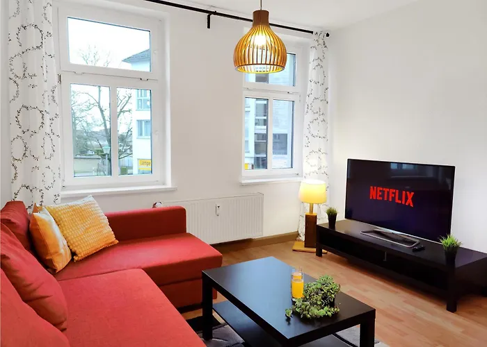 Stilvolles Apartment In Leipzig Zwischen Flughafen, Messe, Porsche Und Bmw